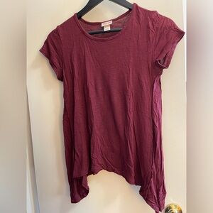 Mossimo supply co. wine red t-shirt